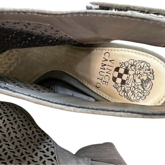 Vince Camuto Peep Toe Booties - Size 9 - Picture 9 of 10